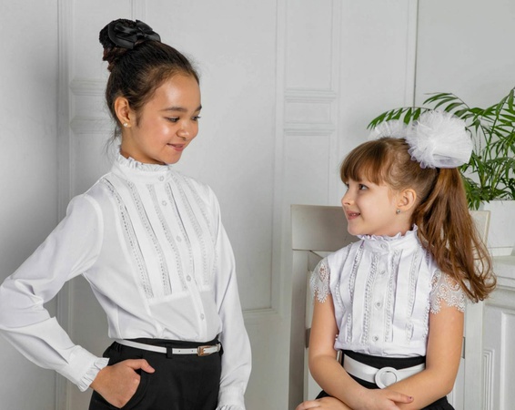 Школьная блузка для девочек