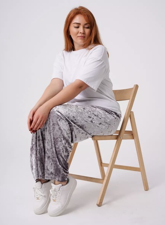 Женские Велюровые брюки