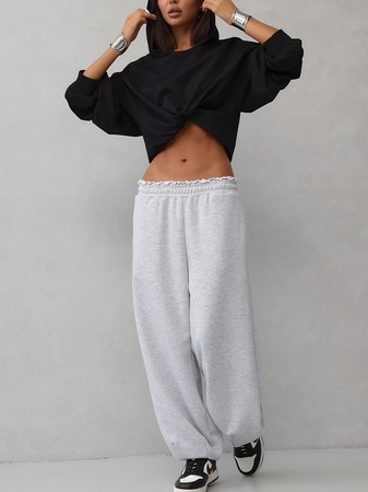 Спортивные штаны багги оверсайз y2k