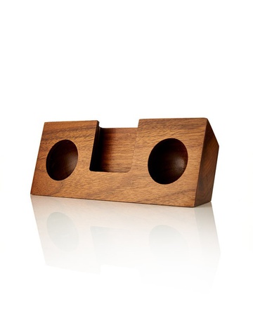 Подставка для телефона акустическая - Орех