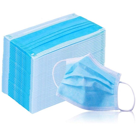 Three-layer disposable mask