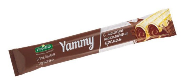 Вафельная трубочка "Appetito" 60гр