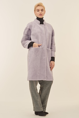 Пальто женское Silverfox модель 804-лаванда