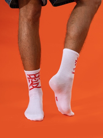 Носки мужские/женские Иероглифы Dzen and Smile