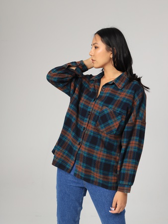 Türkisches Bike-Check-Shirt