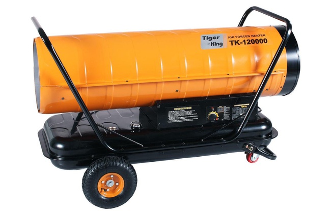 Sıvı yakıtlı ısı jeneratörü TK100K