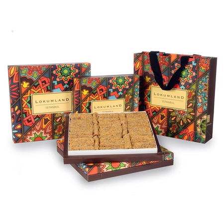 Kadayıf Kaplı Antep Fıstıklı Lokum