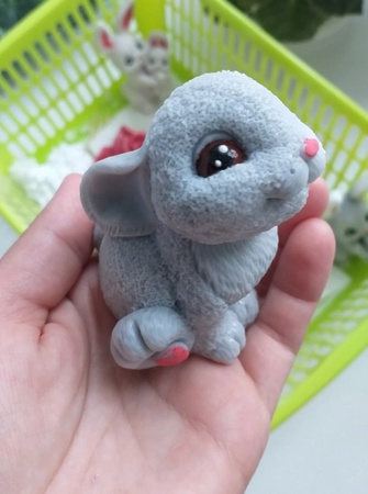 El yapımı sabun tavşanı