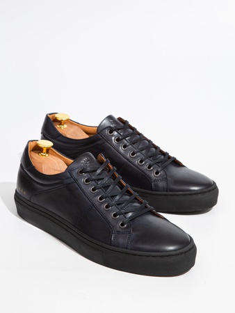 Кожаные кеды / кроссовки ручной работы из 100% итальянской кожи PHILIPPE ANDERS LONDON