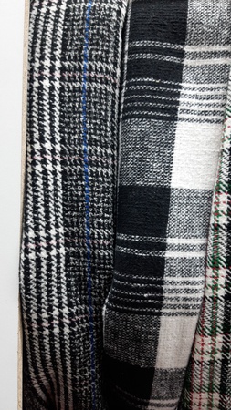 Tweed houndstooth pattern