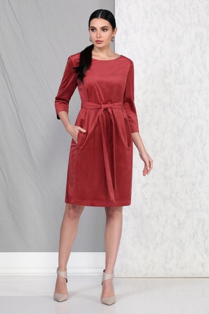 Платье Модель 1928 бордо
