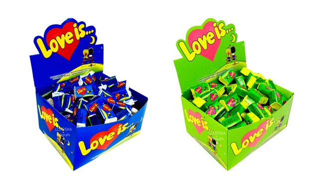 Love Is - жевачки по оптовой цене