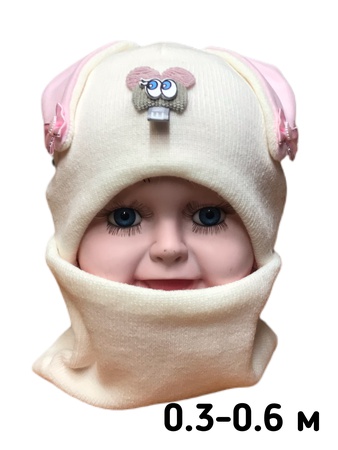 Комплект шапка+снуд