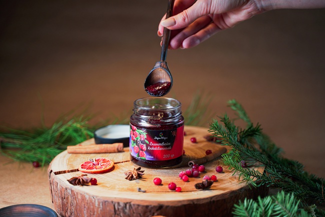 Глинтвейн клюквенный / ДАРЫ-ЮГРЫ-ХМАО / 200 гр