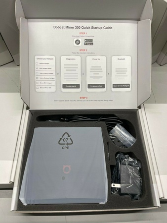 СОВЕРШЕННО НОВЫЕ гелиевые точки доступа Bobcat Miner 300 для HNT НОВЫЕ В РУКАХ - ГОТОВЫ К ОТПРАВКЕ