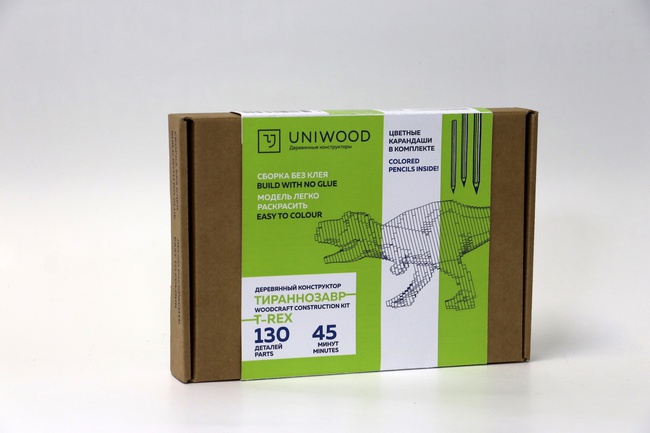 Деревянный конструктор Тираннозавр