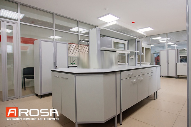 Столы островные лабораторные Ароса, доставка, гарантия, наилучшая цена