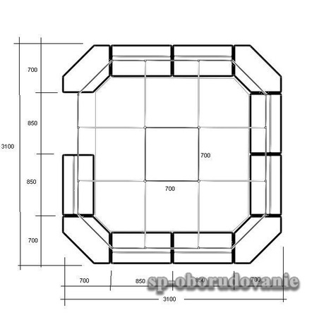 Павильон из Алюминиевого профиля