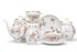 Сервиз чайный 15 предм. Белый лебедь Цветение