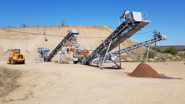 Ситогидроциклонная установка (Обогащение угольных шламов, песка, отсевов известняка и гранит)