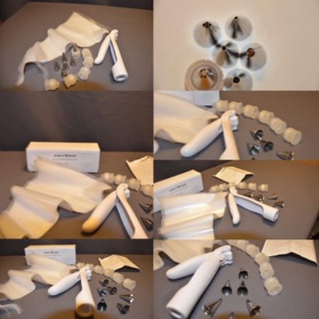 Набор инструментов для украшения торта Nordic Ware 1056 E-Z Deco, бронза.