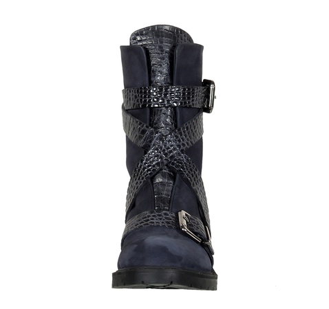 Women&#39;s ankle boots, natural nubuck<G933>