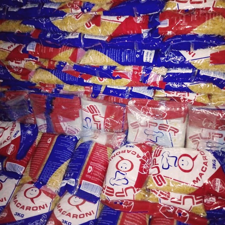 Pipe macaroni, 3 kg, Short cut pasta all shapes, Super Q brand