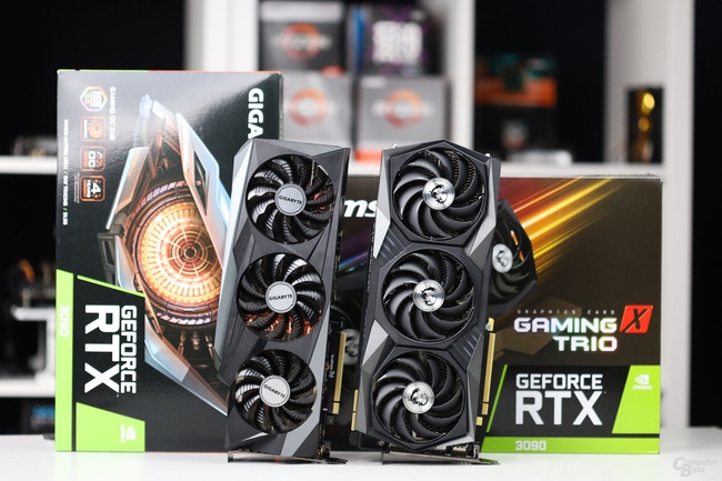 Видеокарта MSI GeForce RTX 3090 GAMING X TRIO 24 ГБ GDDR6X