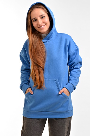 Худи с капюшоном тёплое