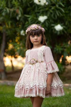 One of the dresses from La Amapola. All options, sizes and prices on request