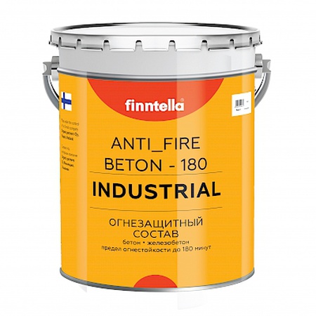 Огнезащитный состав для бетонных и железобетонных строительных конструкций на водной основе.