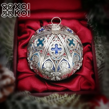 Серебряные шары 999 проба