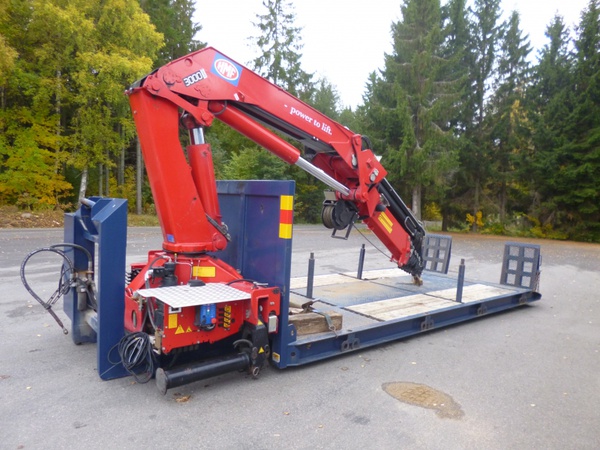 Платформа с местом под КМУ - сменное оборудование на грузовик