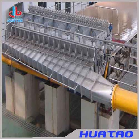 Бумажная машина с открытым напорным ящиком/напорным ящиком на воздушной подушке/гидравлическим напорным ящиком