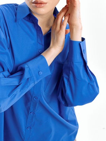 Женская рубашка оверсайз. Топ 2024 - 0624