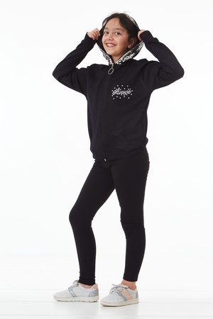 KAPÜŞONLU KIZ MONT