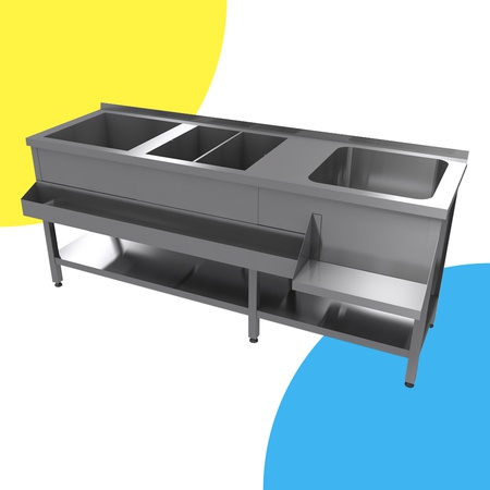 TemQo Bar istasyonu paslanmaz çelik