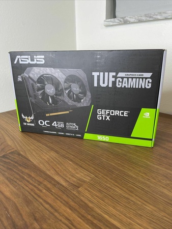 Видеокарта ASUS TUF Gaming GeForce GTX 1650 OC Edition 4 ГБ