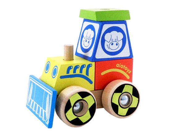 Конструктор-каталка "Трактор" малый