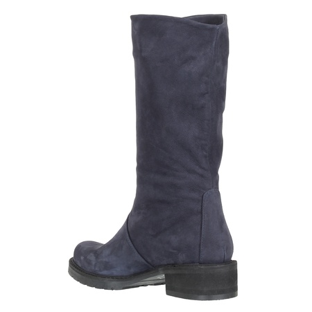 Женские полусапоги, натуральная замша <G901>