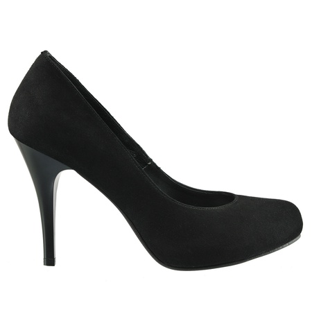 Женские туфли, натуральная замша <G171>