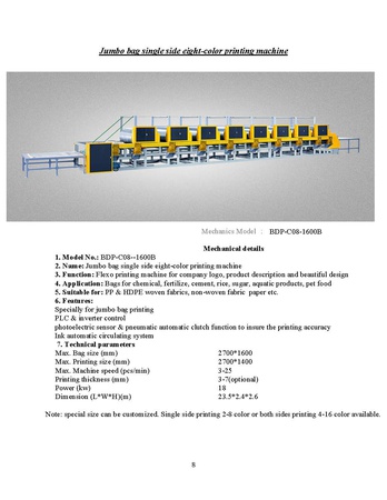 Plastik makineleri; Laminasyon ve Baskı makineleri