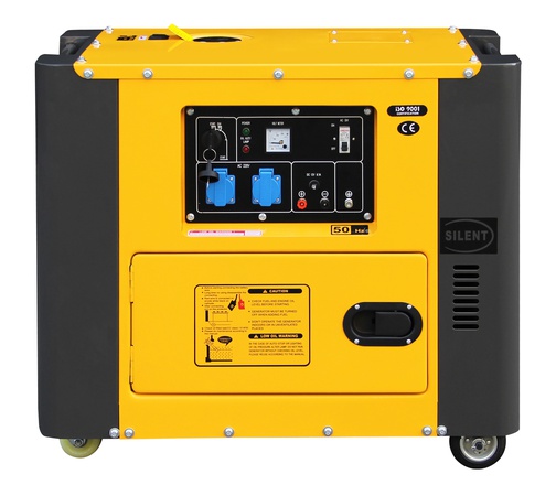 Newland taşınabilir 3-7kw ev tipi yüksek güçlü üç fazlı dizel jeneratör