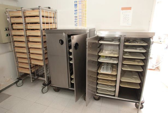 Tıbbi bir klinik için ekipman.