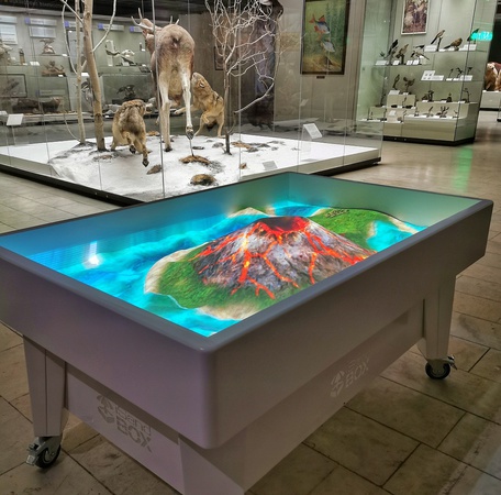 interactive SandBOX with augmented reality