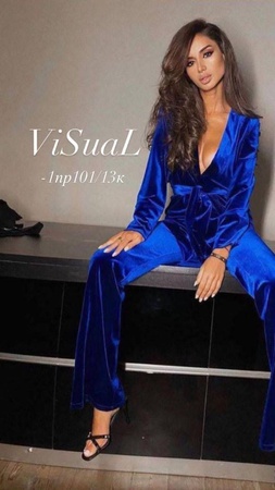 Шикарная Велюровая двойка