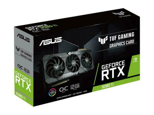 Видеокарта ASUS NVIDIA GeForce RTX 3080 12 ГБ GDDR6