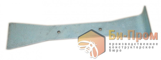 Chisel without handle, galvanized 200 mm.