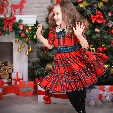 Платье рубашка в клетку