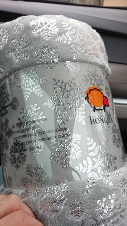 Плед новогодний